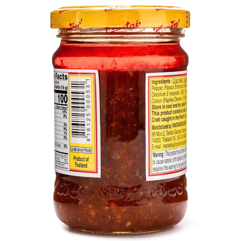 Pantai Crab Paste with Soya Bean Oil 200g