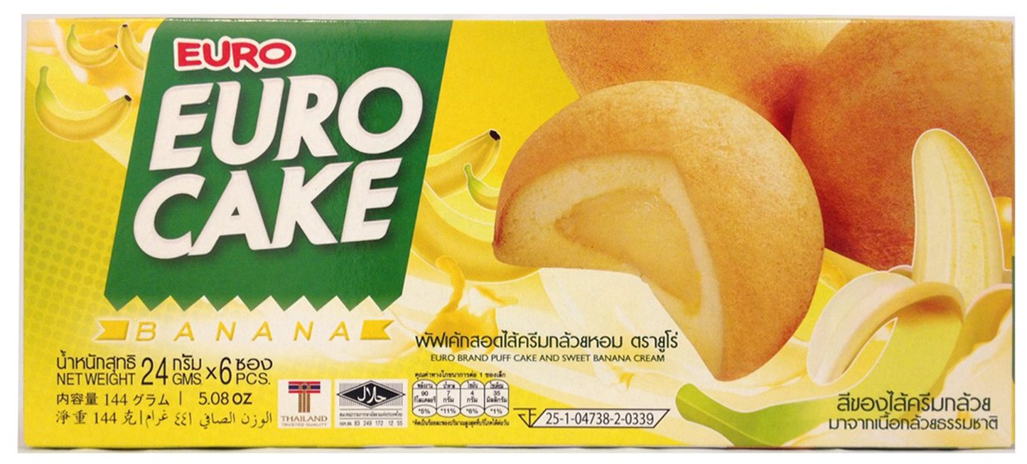 Euro Cake Banana 5.08oz