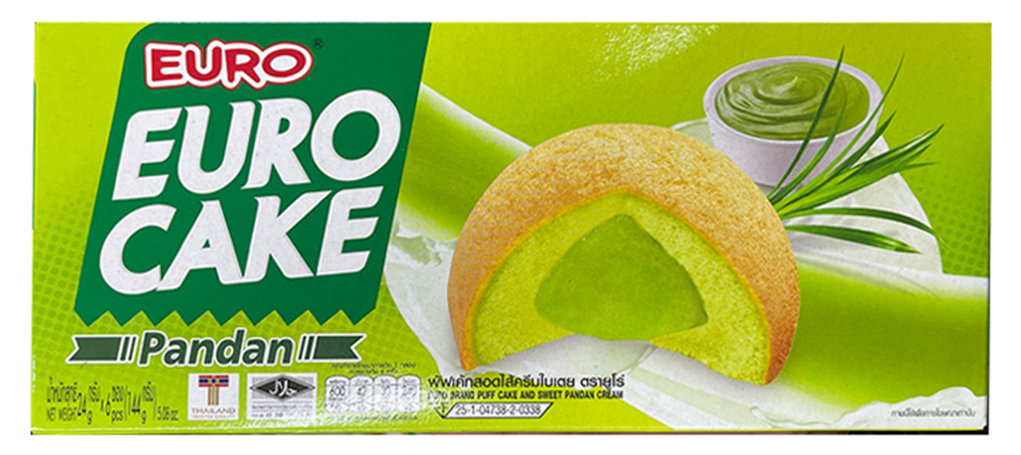 Euro Cake Pandan 5.08oz