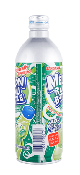 Sangaria Melon Ramu Bottle Fruit Soft Drink 16.2oz