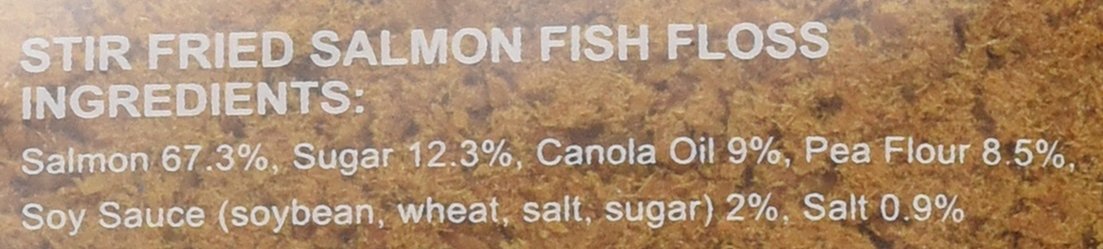 ChienJung Stir Fried Salmon Fish Floss 10.58oz