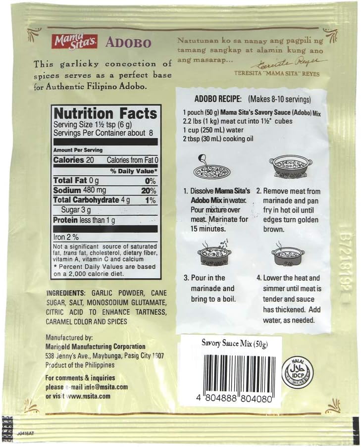 Mama Sita's Adobo Mix 1.76oz