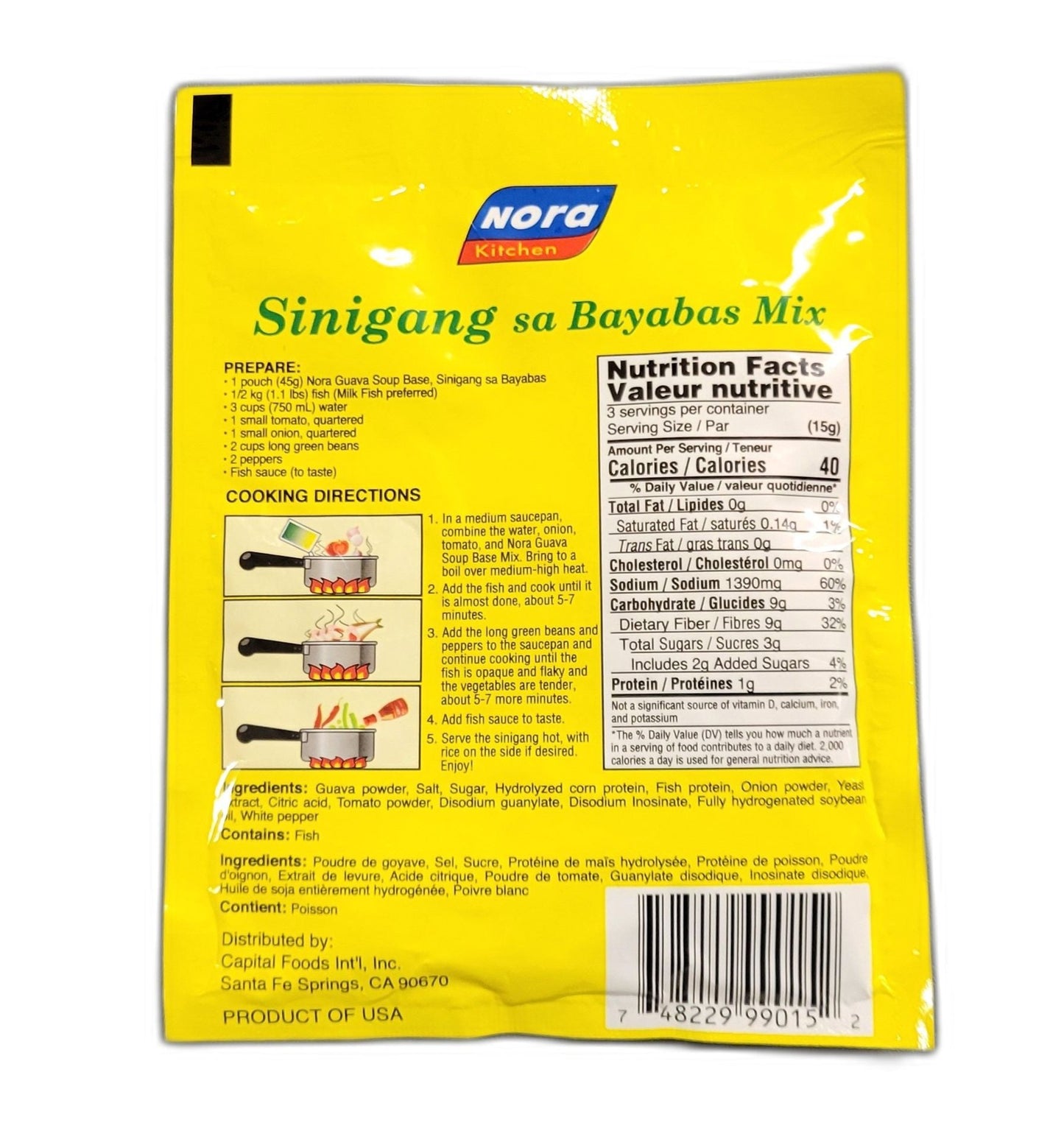 Nora Kitchen Sinigang Sa Bayabas Mix 1.6oz