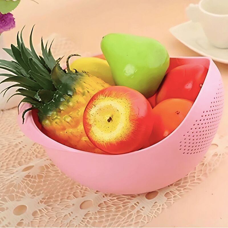 Multipurpose Plastic Drain Basket with Handle