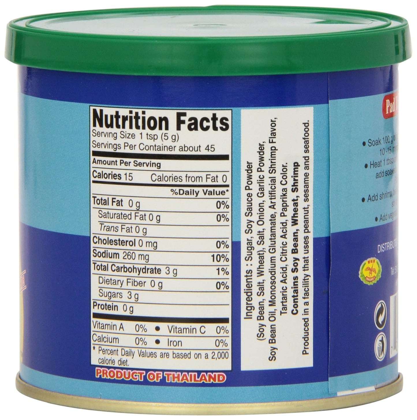 Dragonfly Pad Thai Powder 8oz