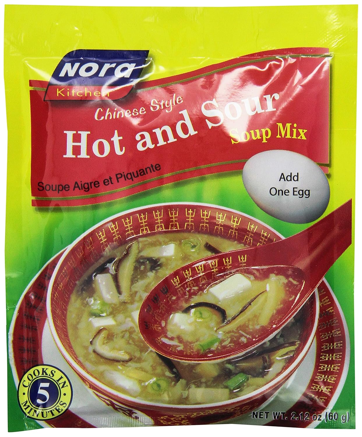 Nora Kitchen Hot And Sour Soup Mix 2.12oz