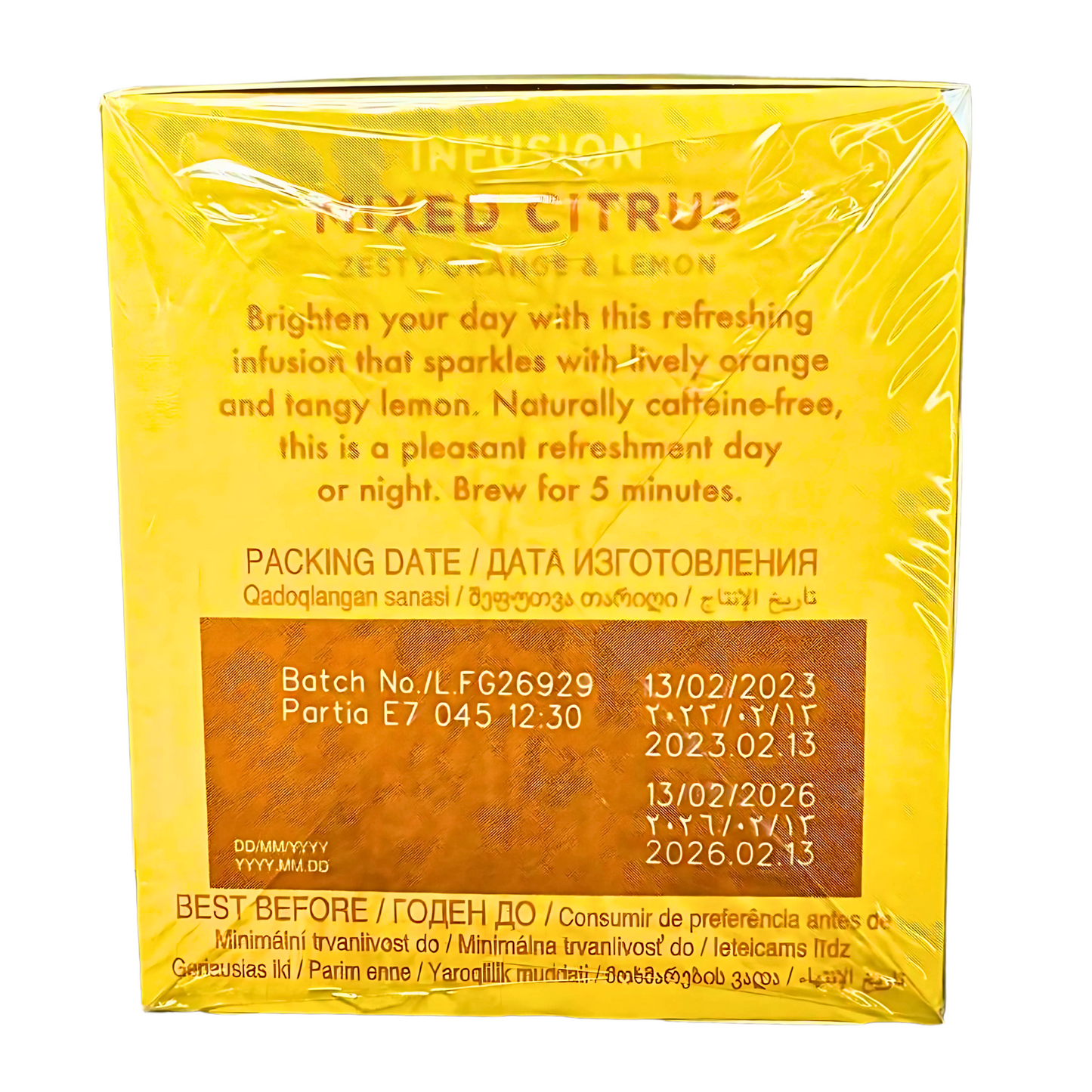 AHMAD TEA - Mixed Citrus Fruit & Herbal (20Bags)