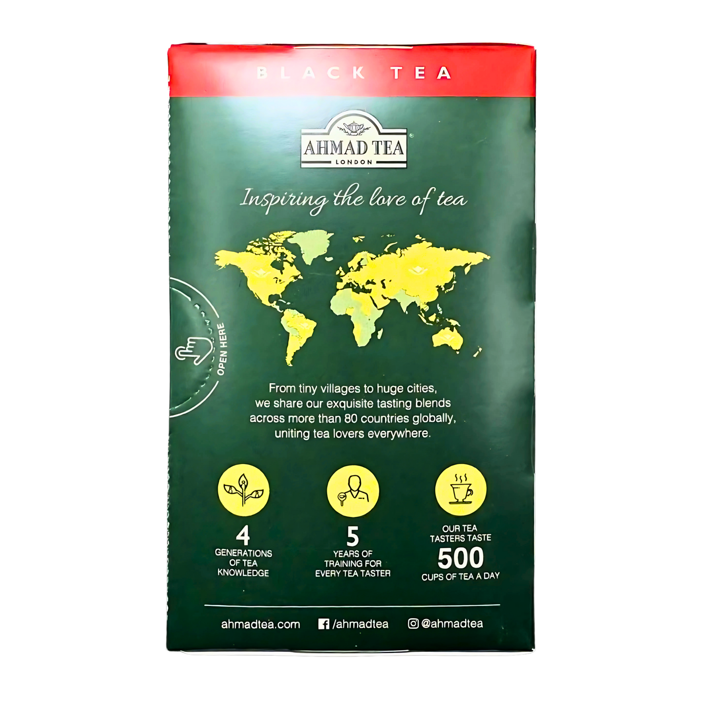 AHMAD TEA - StrawberrySensation Fruit Black 20Bags