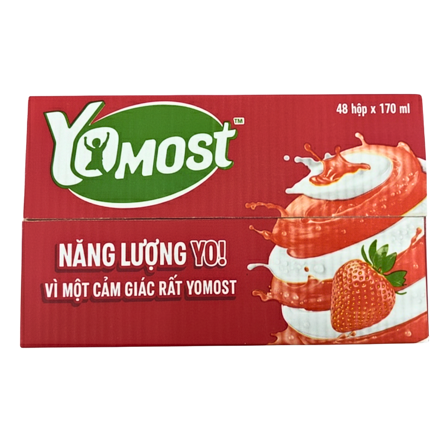Yomost Yogurt Drink Strawberry Flavor 170ml