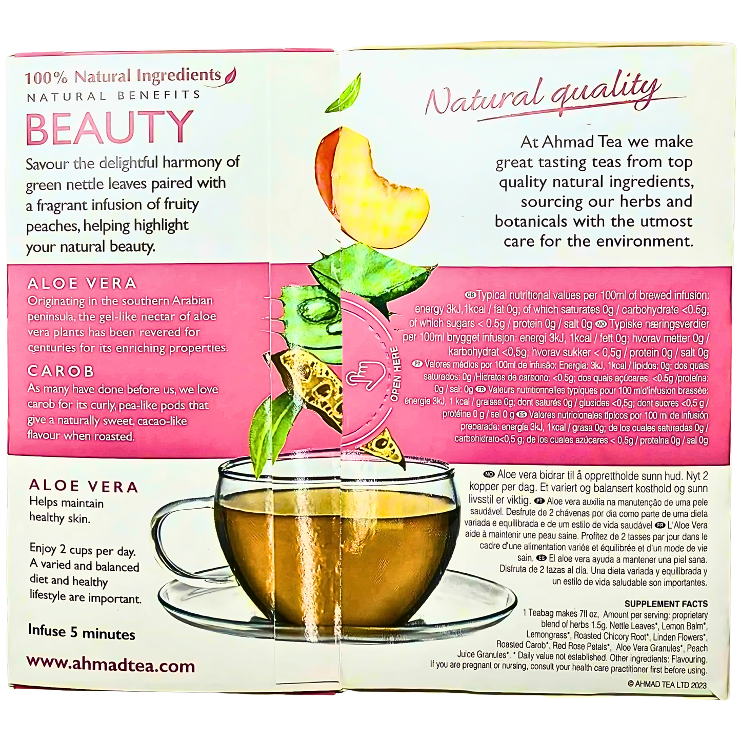 AHMAD Tea Combo - Beauty, Sleep, Slim