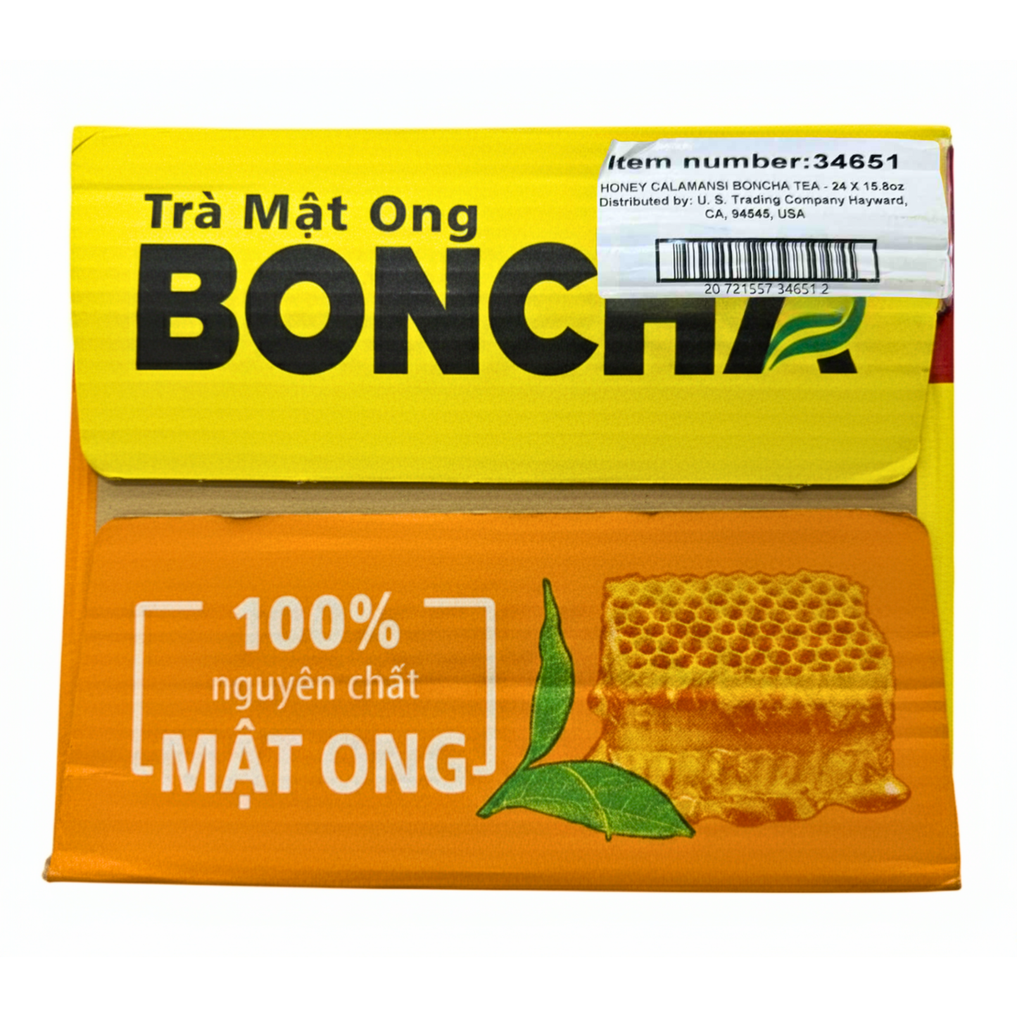 Boncha Honey Green Tea Kumquat Flavor 450ml