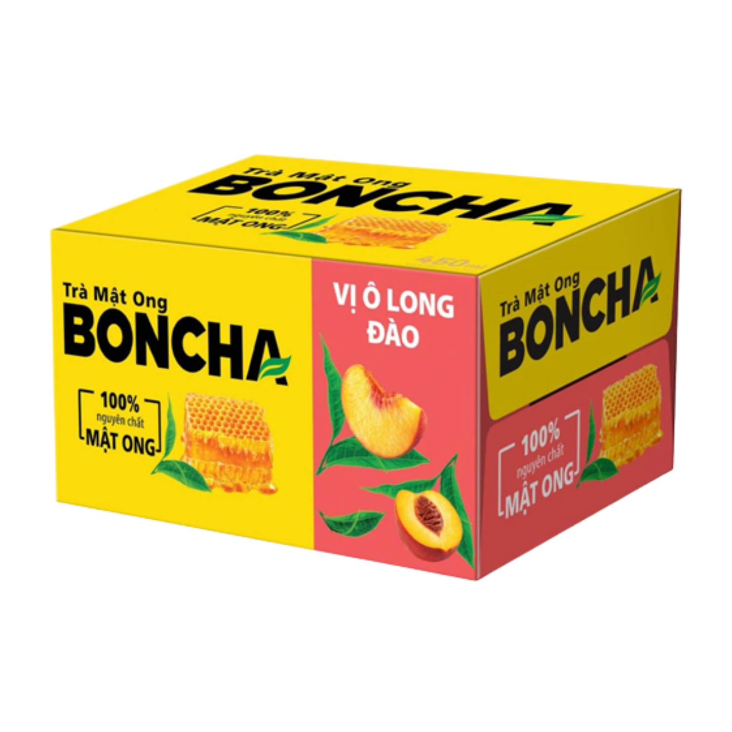 Boncha Honey Peach Oolong Tea 450ml