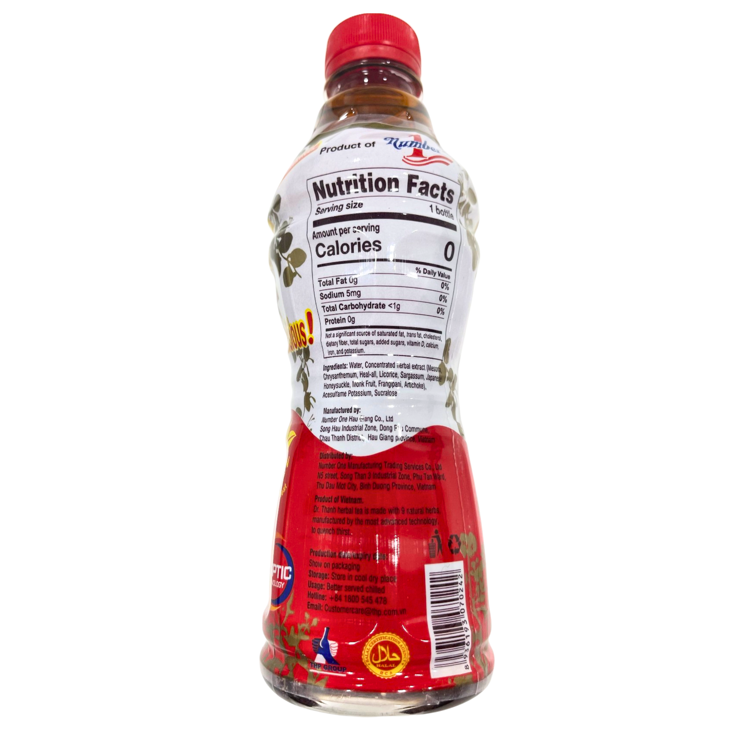 Dr. Thanh Herbal Tea No Sugar 11 oz