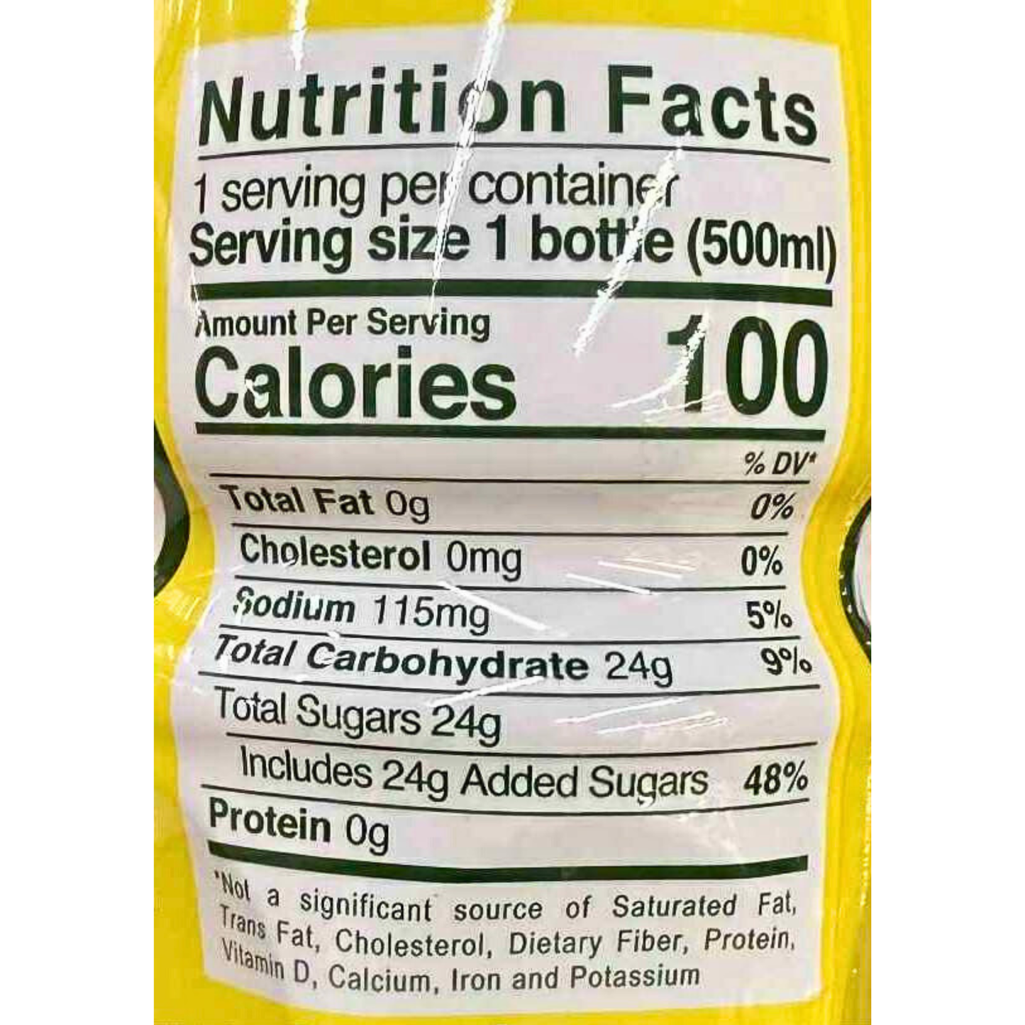 C2 Lemon Green Tea 500 ml
