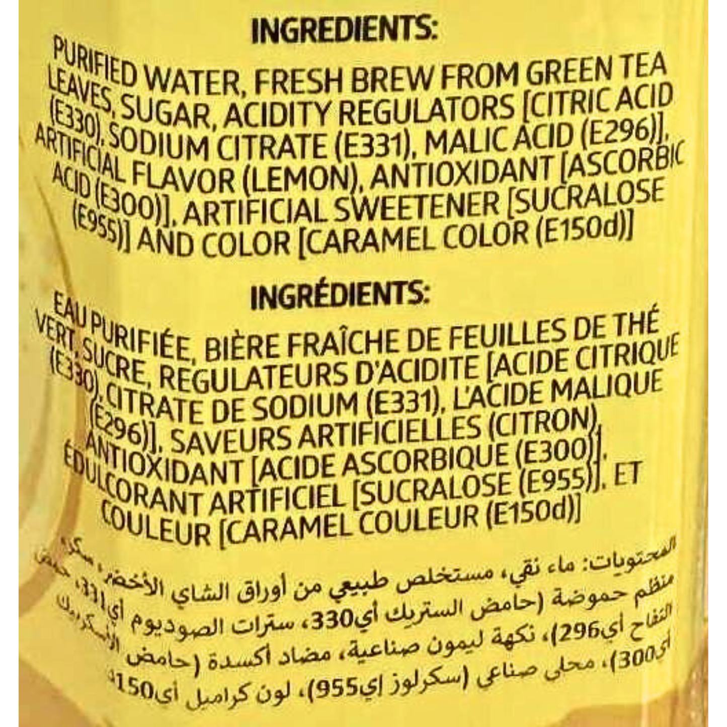 C2 Lemon Green Tea 500 ml