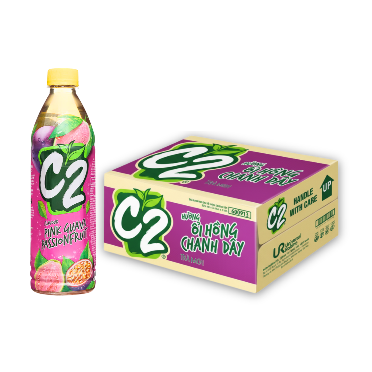 C2 Pink Guava Passionfruit 455ml