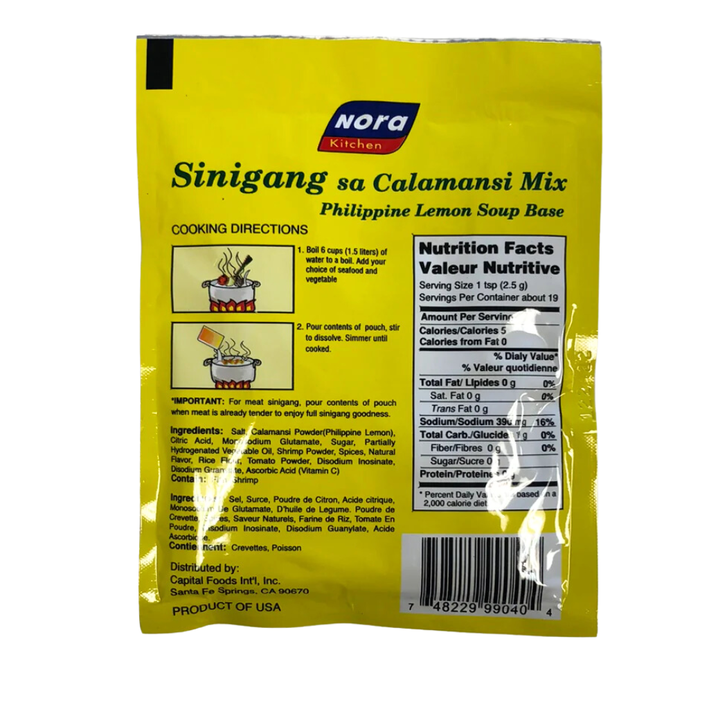 Nora Kitchen Sinigang Sa Calamansi Mix 1.7oz