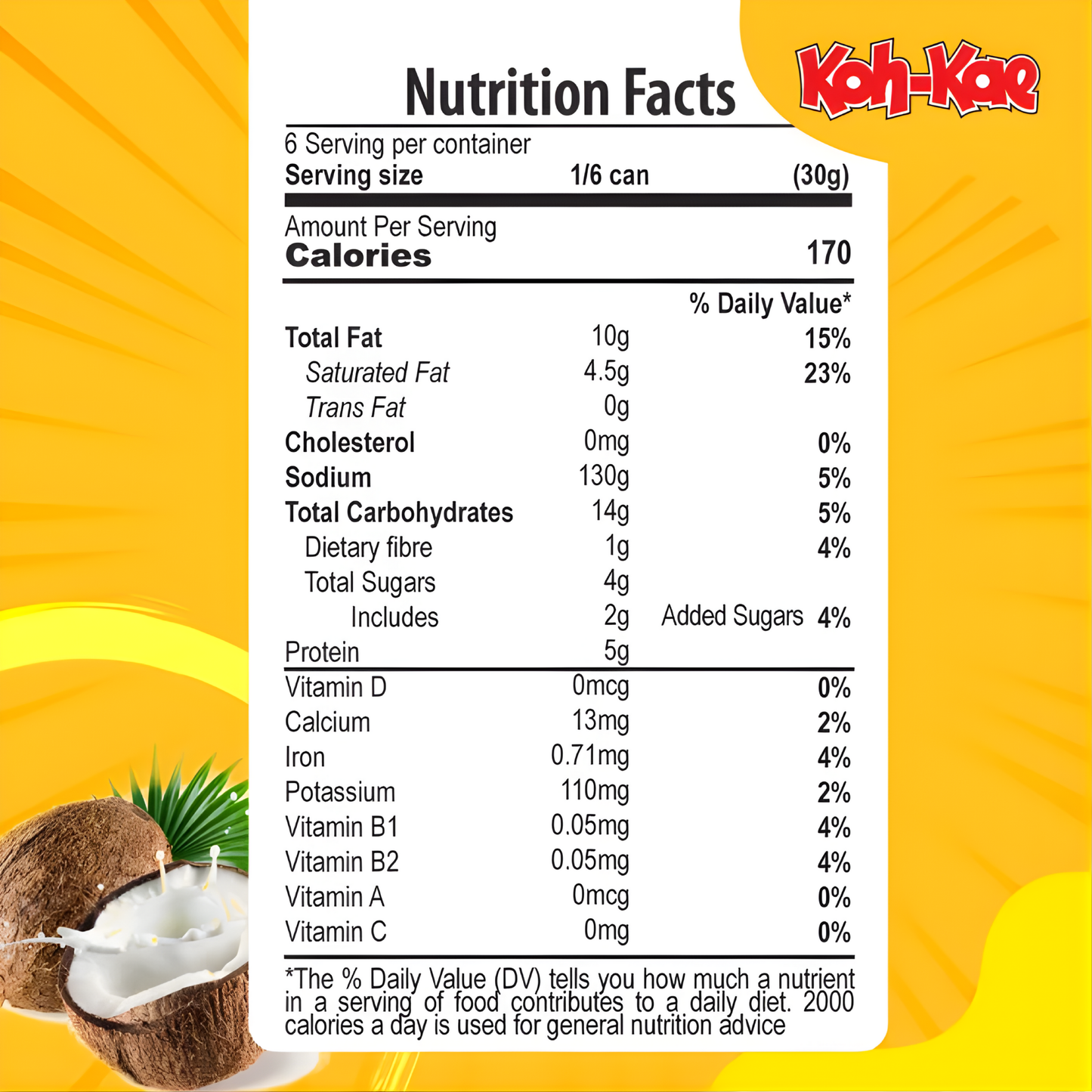Koh Kae Coconut Cream Peanuts 8.11oz