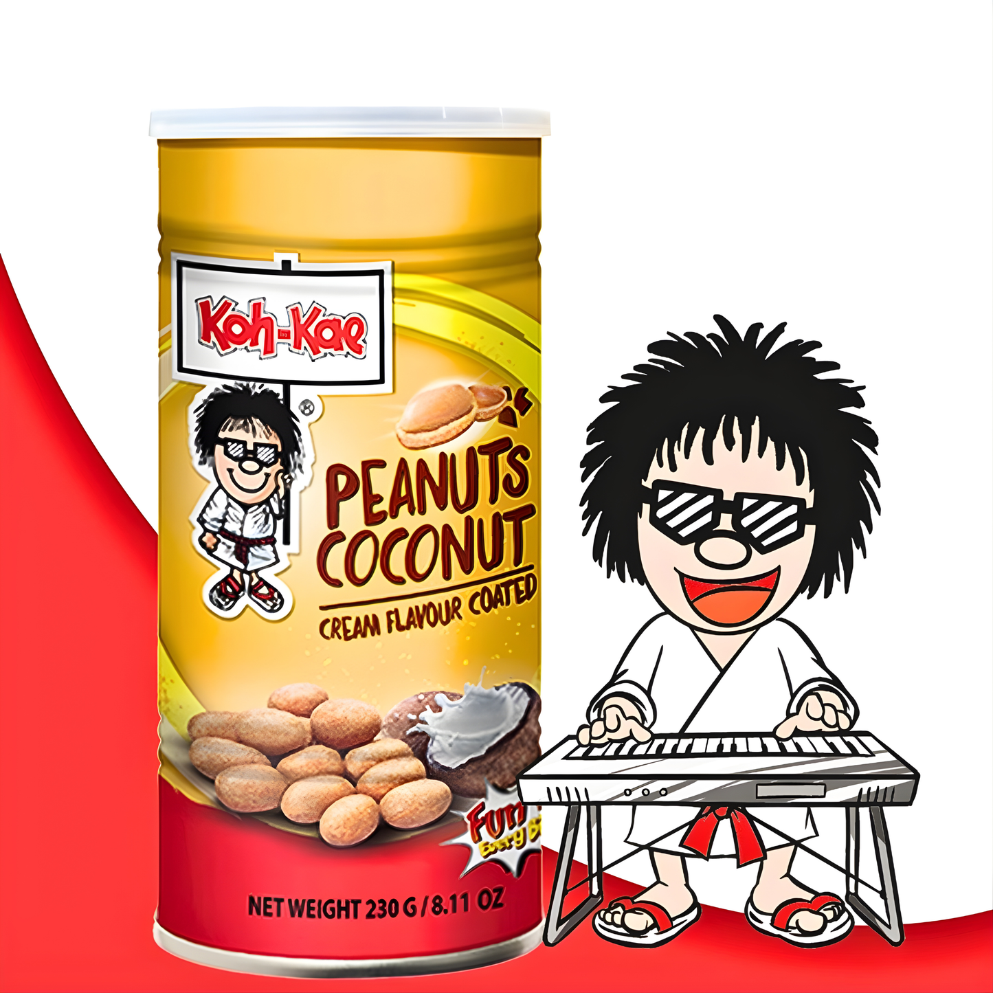 Koh Kae Coconut Cream Peanuts 8.11oz