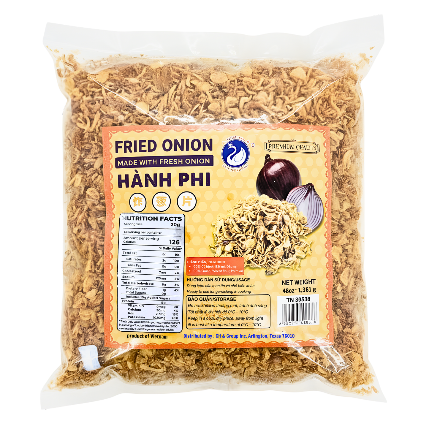 Swan Brand Fried Onion 48oz