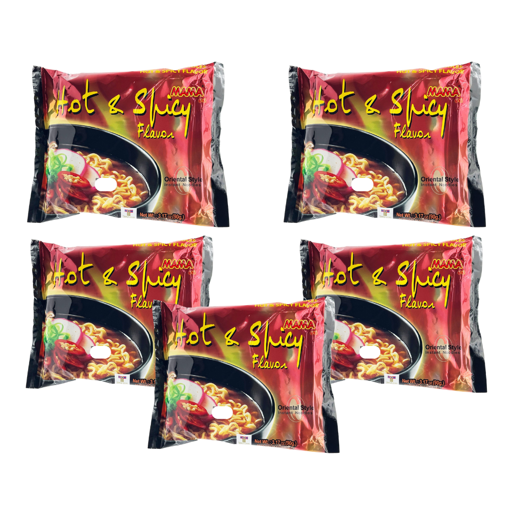 Mama Hot & Spicy Noodles 3.17oz