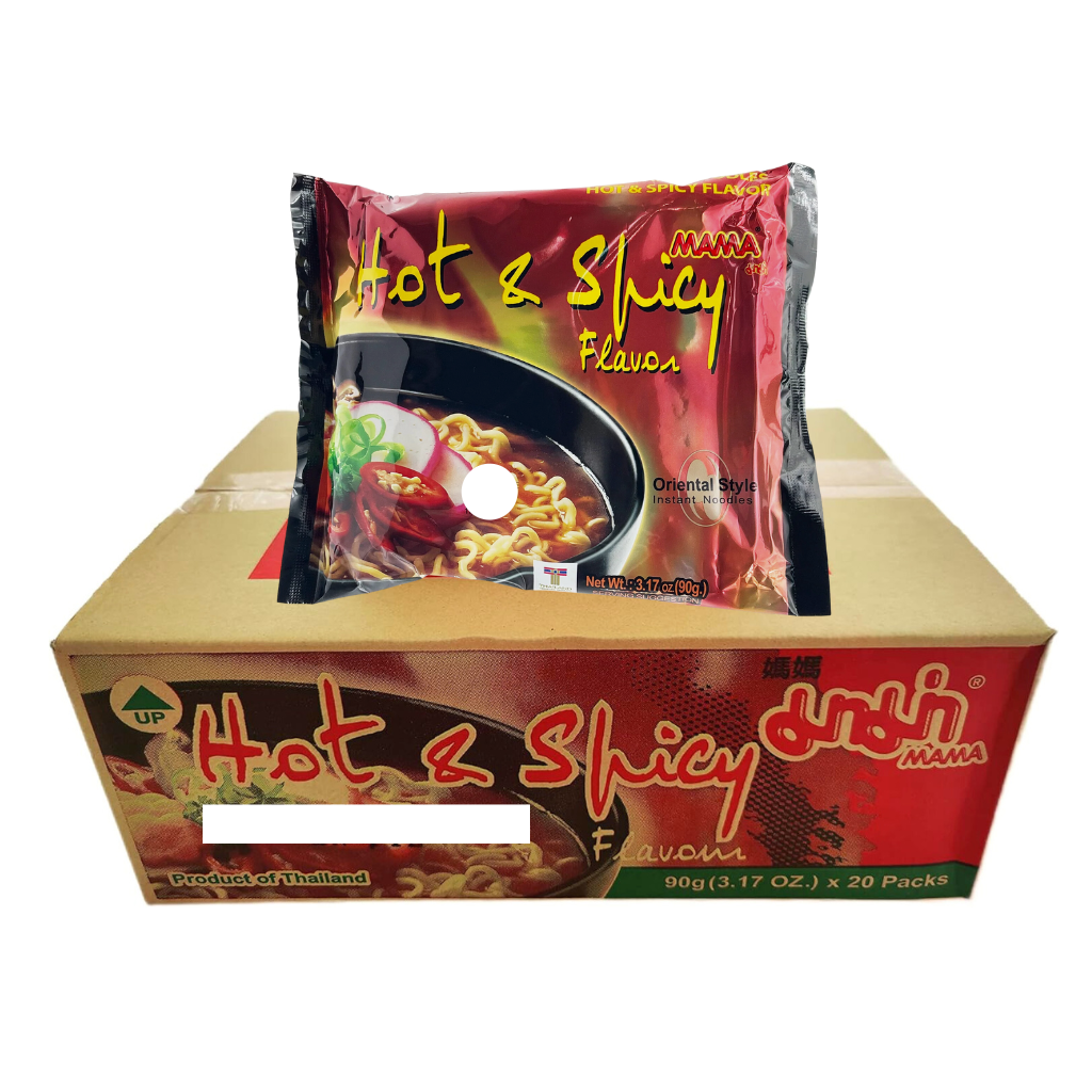 Mama Hot & Spicy Noodles 3.17oz