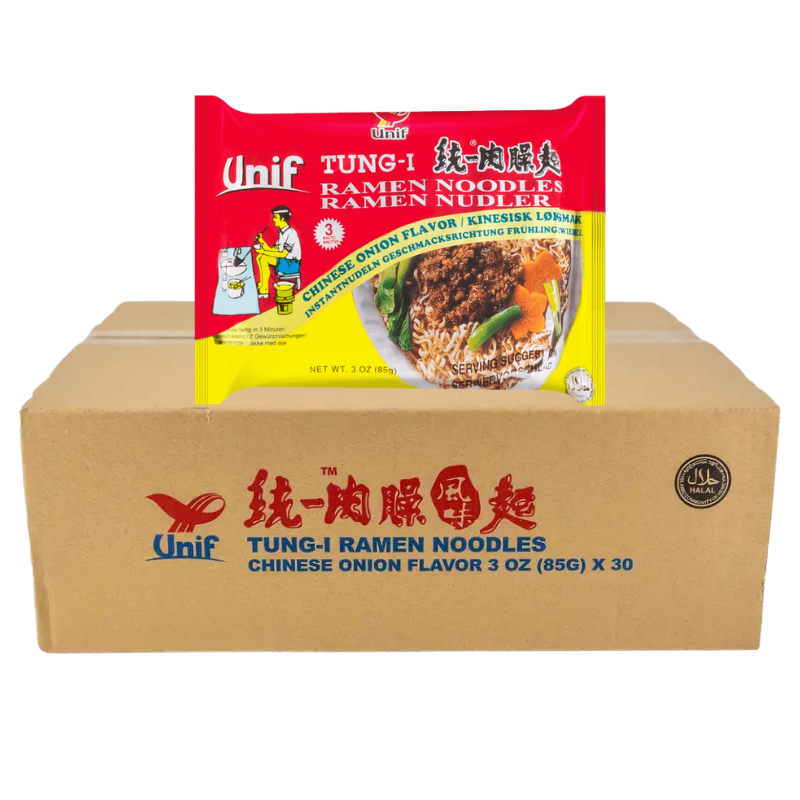 Unif Tung-I Ramen Noodles, Chinese Onion Flavor