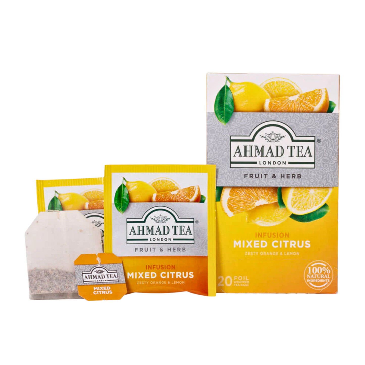 AHMAD TEA - Mixed Citrus Fruit & Herbal (20Bags)