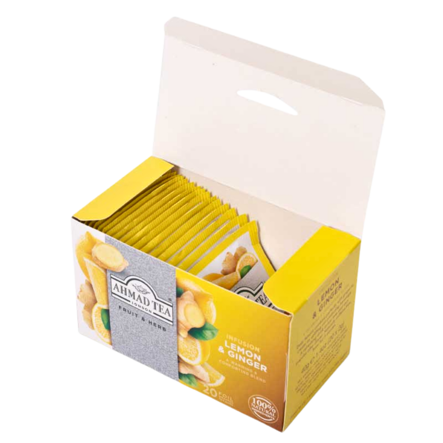 AHMAD TEA - Infusion Lemon & Ginger (20 Tea Bags)
