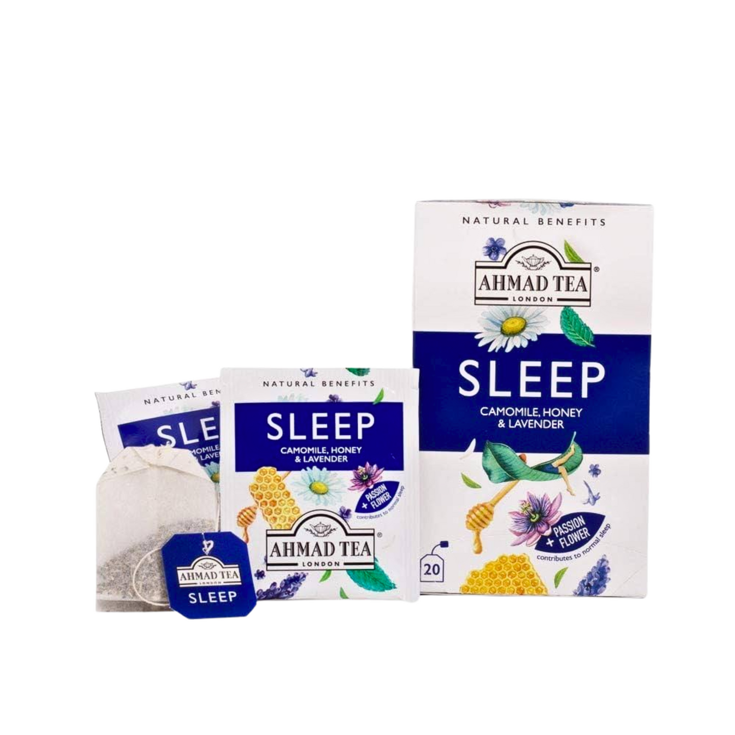 AHMAD TEA - 'Sleep' Infusion-Herbal Tea(20TeaBags)