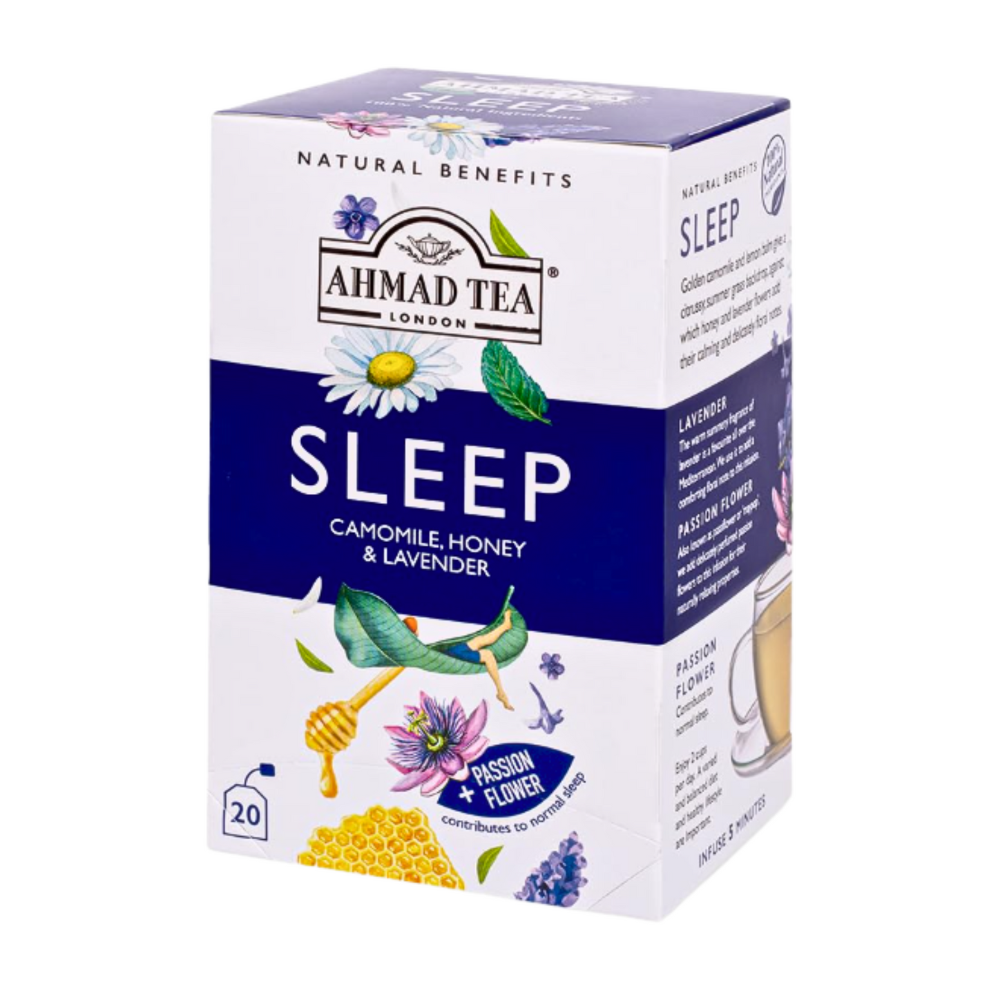 AHMAD TEA - 'Sleep' Infusion-Herbal Tea(20TeaBags)