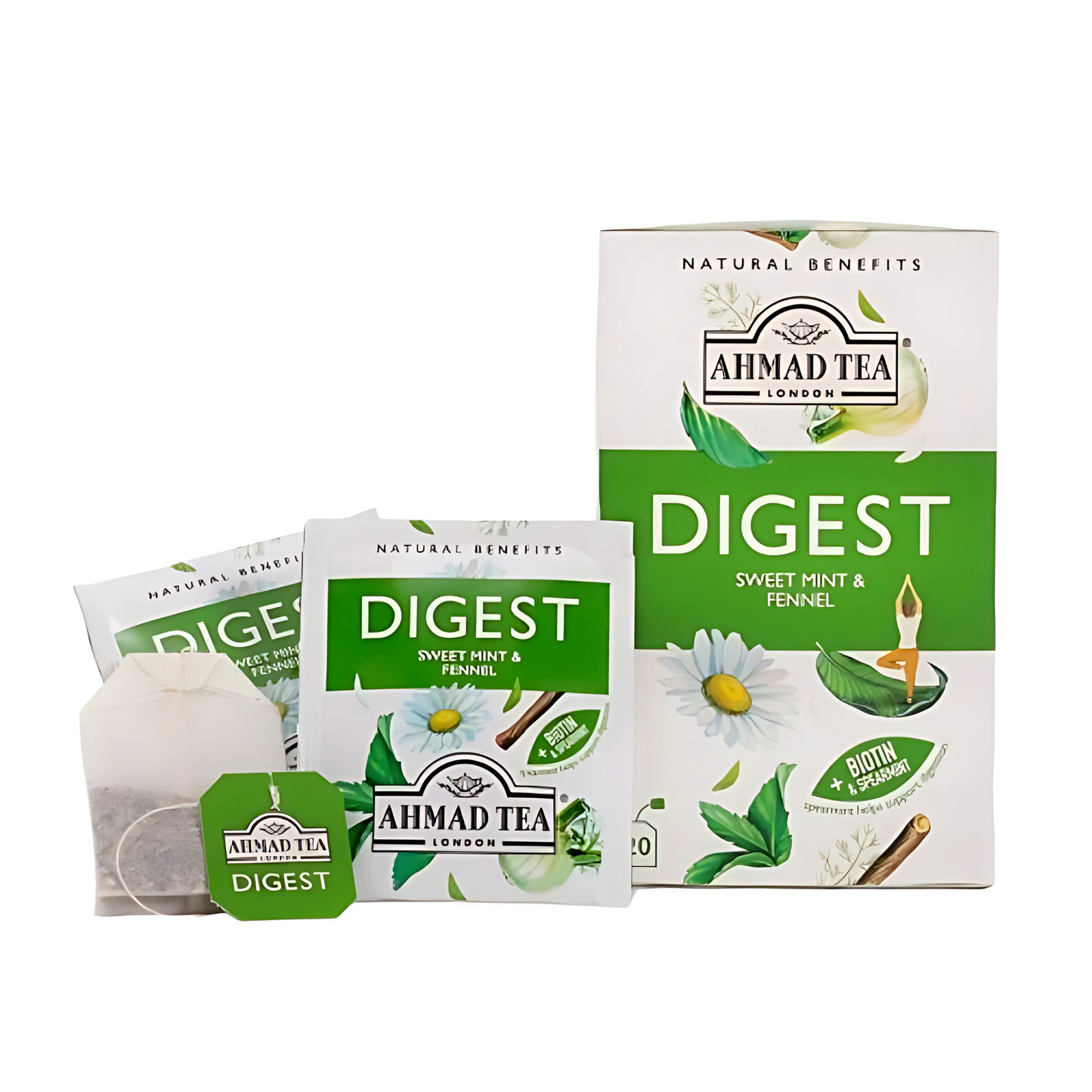 AHMAD TEA -'Digest'Infusion-Herbal Tea (20TeaBags)
