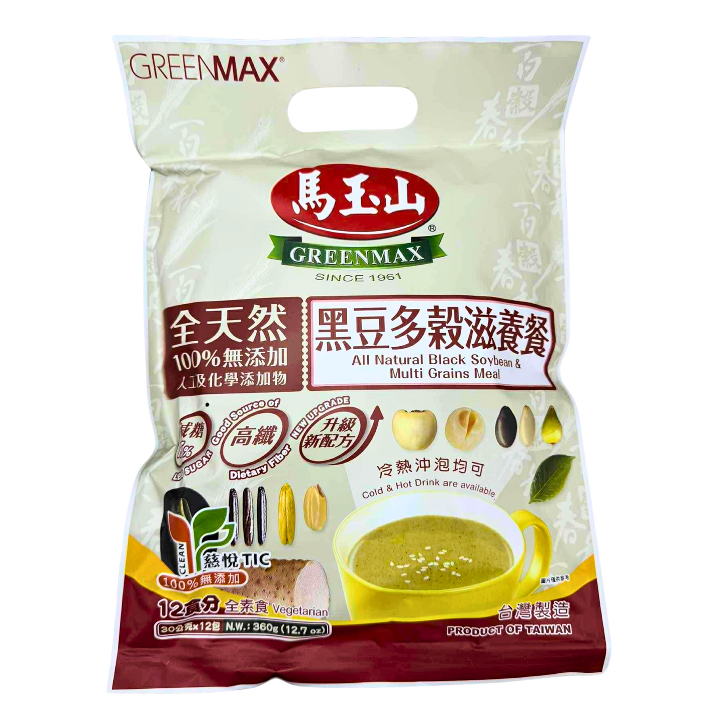 Greenmax Black Soybean & Multi Grains Meal 360g