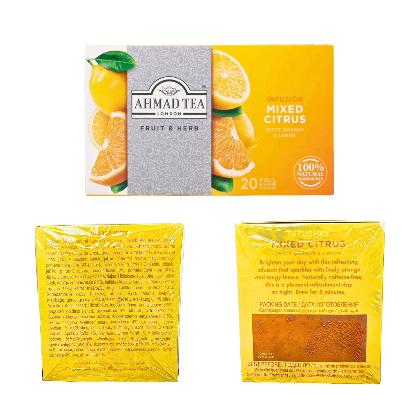 AHMAD TEA - Combo Cool & Fresh Herbal Tea
