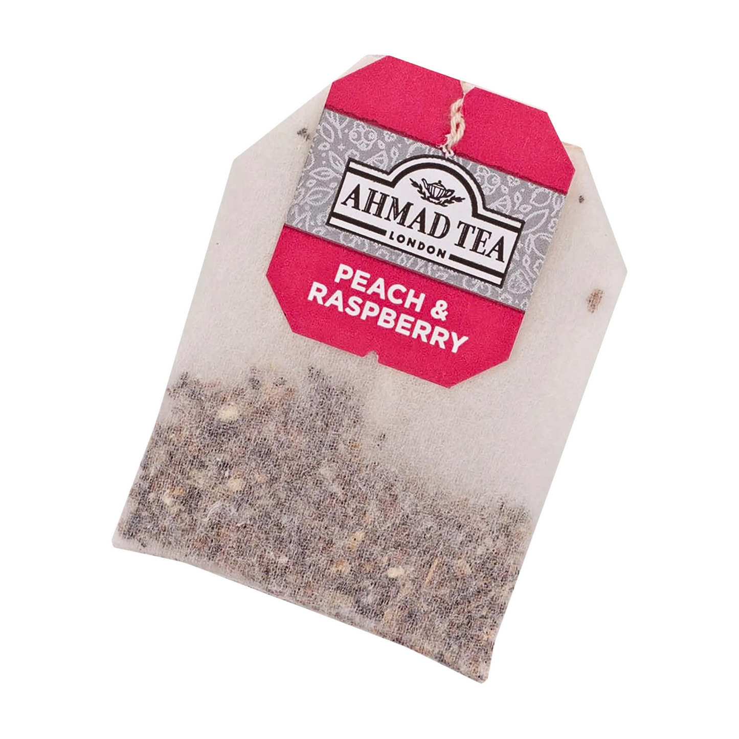 AHMAD TEA - Peach & Raspberry Herbal (20 Tea Bags)