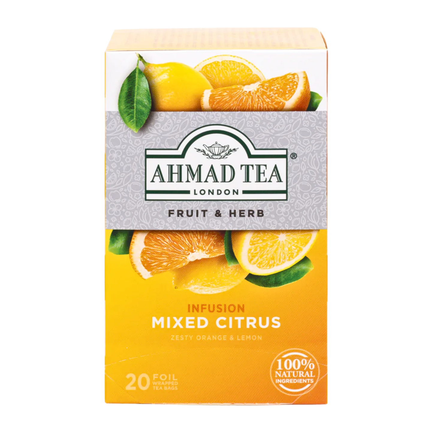 AHMAD TEA - Mixed Citrus Fruit & Herbal (20Bags)
