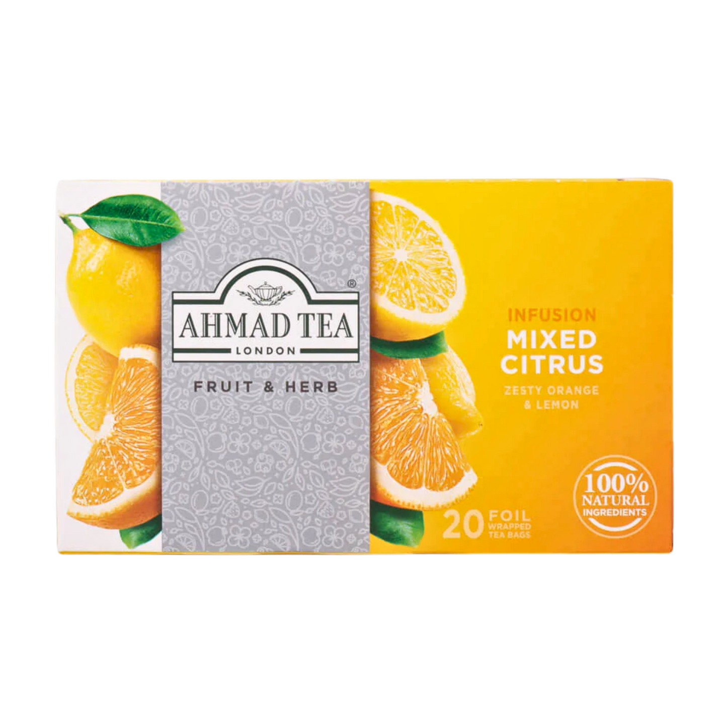 AHMAD TEA - Mixed Citrus Fruit & Herbal (20Bags)