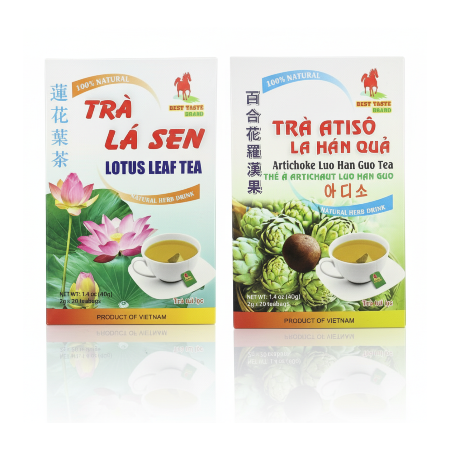 Best Taste Lotus & Artichoke Tea Combo