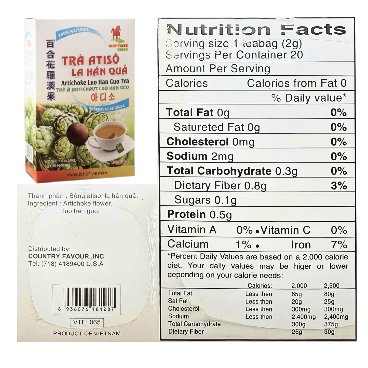 Best Taste Lotus & Artichoke Tea Combo