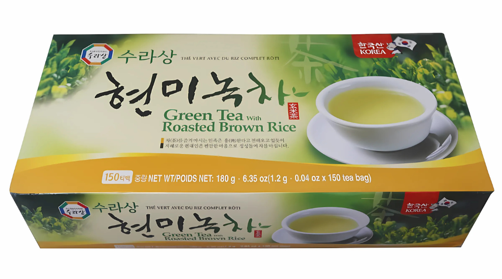 Surasang Green Tea With Roasted Brown Rice Tea 6.35oz