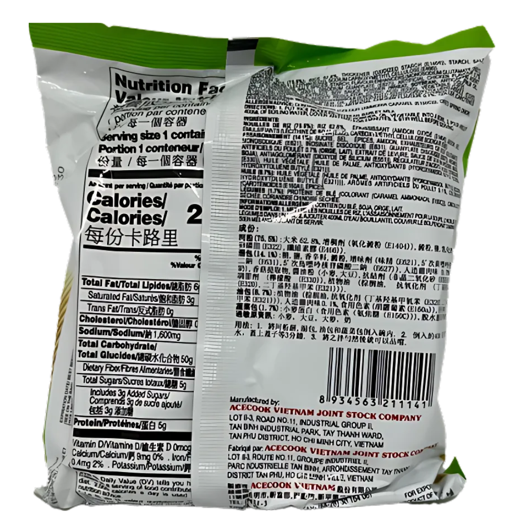 Acecook Oh! Ricey Pho Chicken Flavor 71g