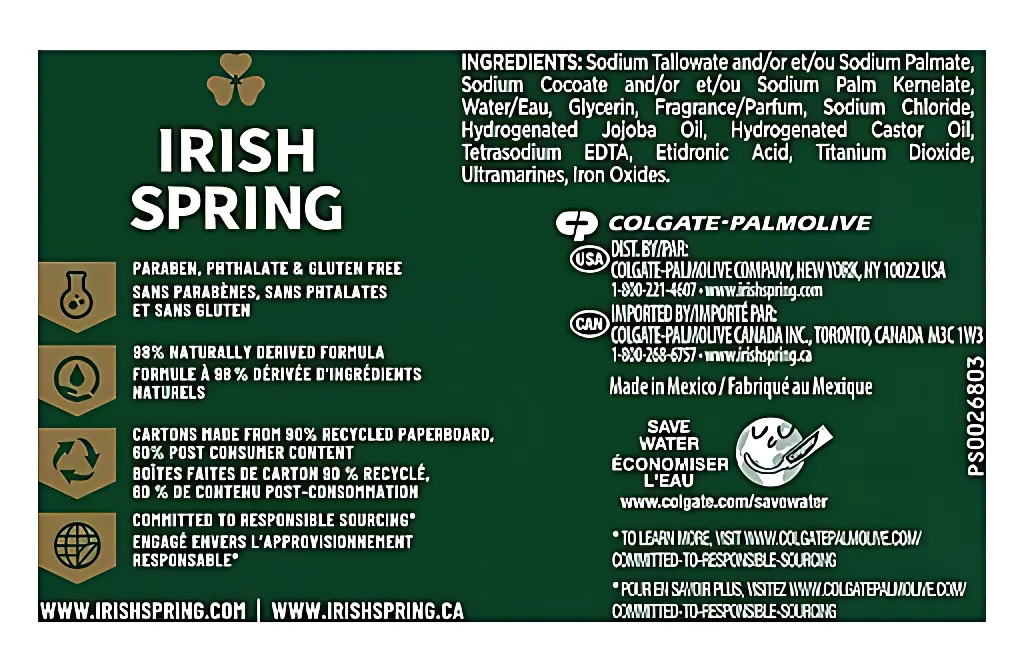 Irish Spring Deep Action Scrub 11.1oz