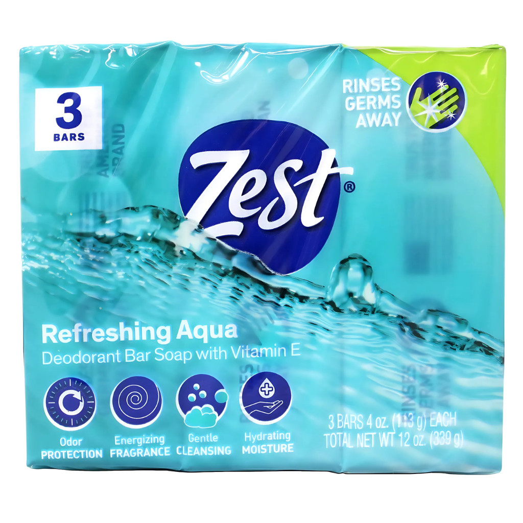 Zest Refreshing Aqua Soap 12oz