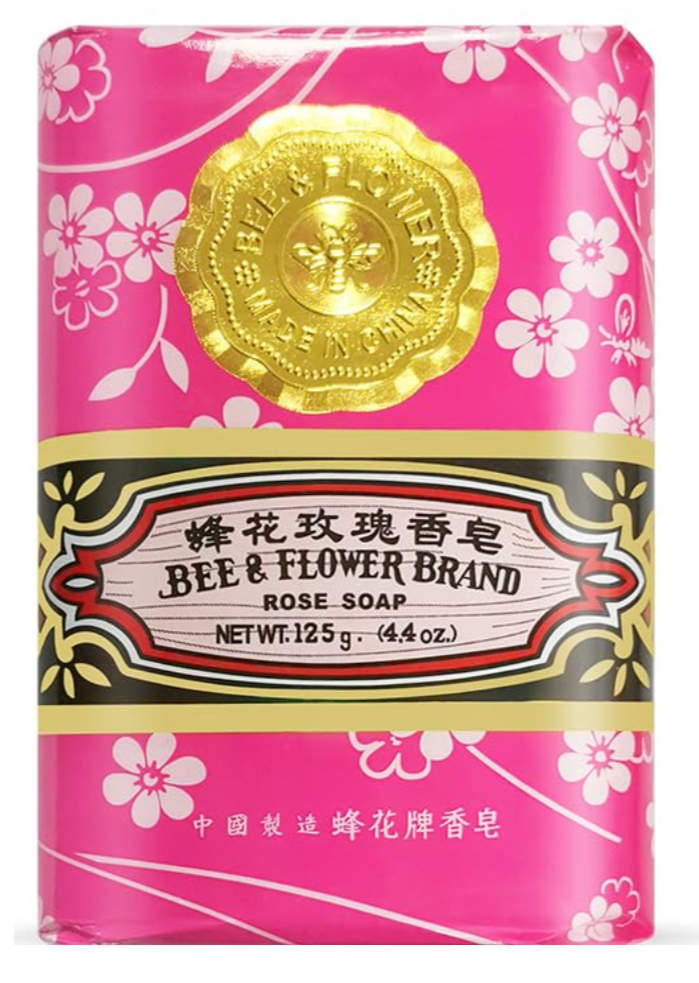 Bee & Flower Rose Soap 4.4oz