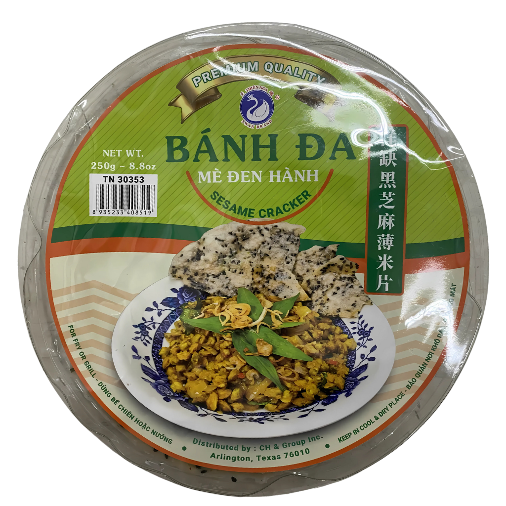 Swan Brand Black Sesame & Scallion Cracker 8.8oz