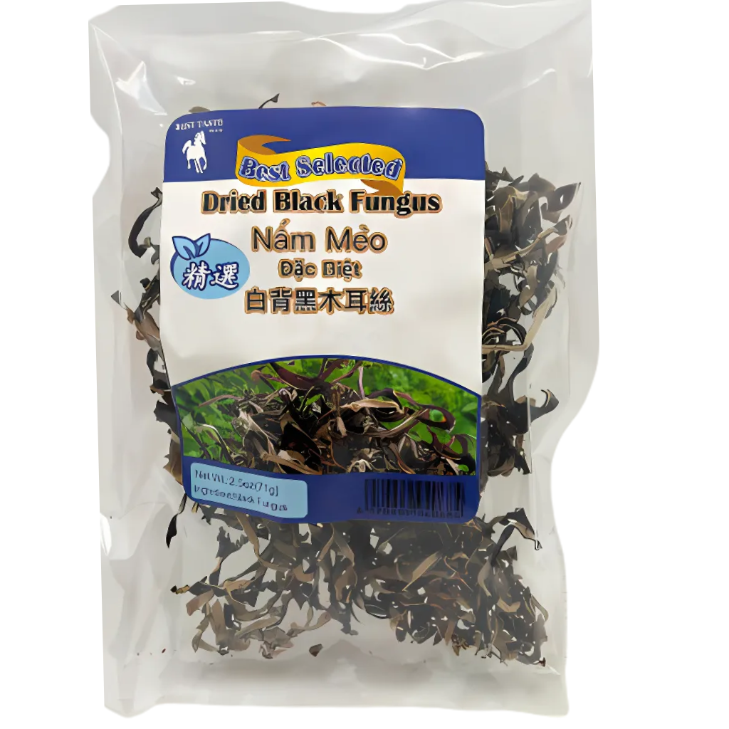 Best Taste Dried Sliced Black Fungus 2.5oz