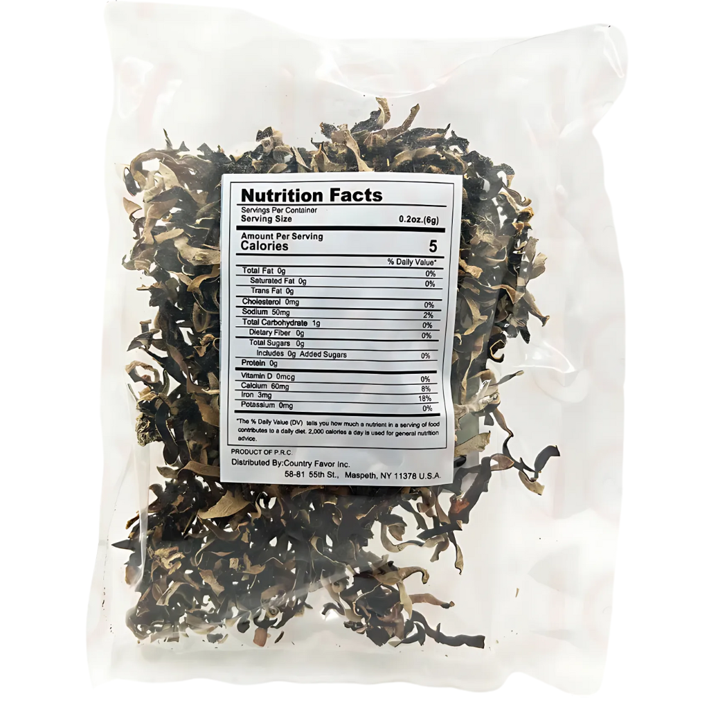 Best Taste Dried Sliced Black Fungus 2.5oz