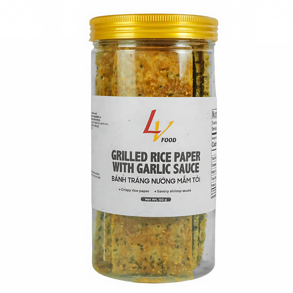LV Food Grilled Rice Paper With Garlic Sauce 5.29oz
