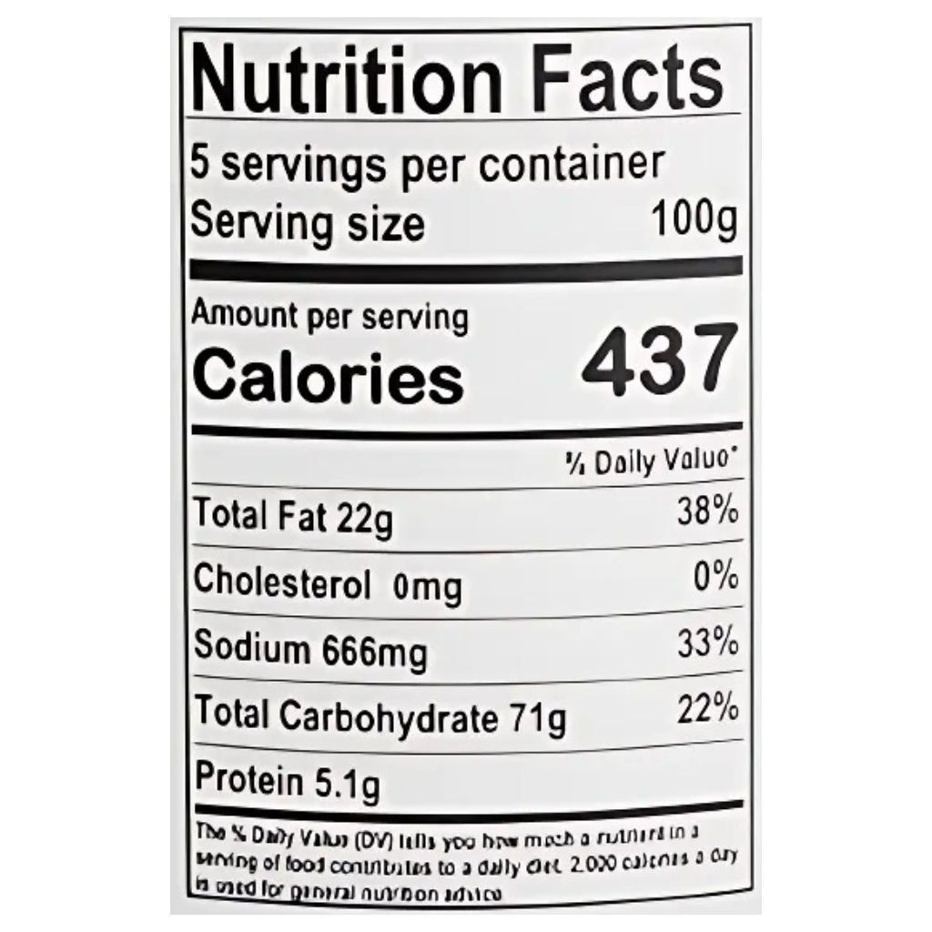 LV Food Grilled Rice Paper With Garlic Sauce 5.29oz