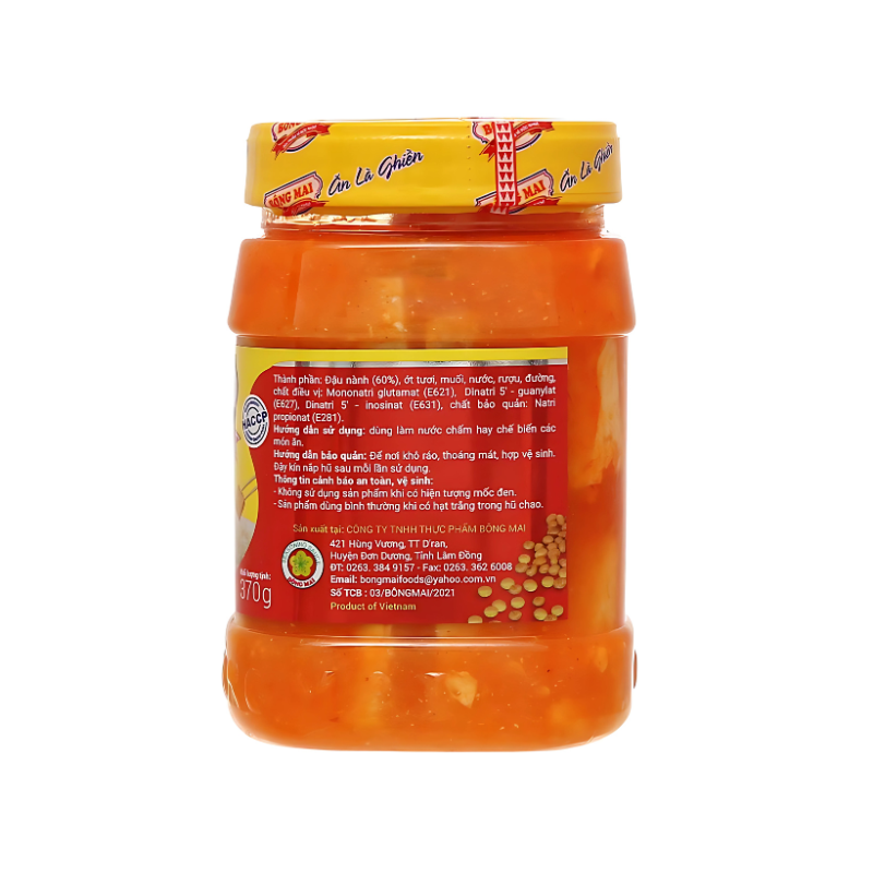 Bong Mai Chili Bean Curd 370g